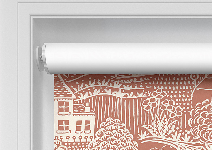 Novel, Burnt Orange - Twist&Fit Roller Blind - Image 10